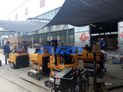 福瑞得微動態(tài)--手扶雙輪壓路機，手推式井蓋切割機，手扶抹光機等包裝發(fā)貨